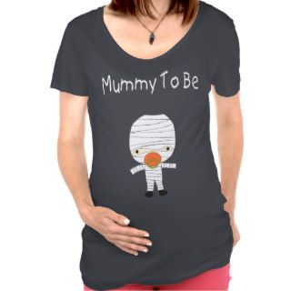 Mummy To Be Halloween Maternity T Shirt