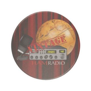 Vintage Ham (Radio) Beverage Coasters