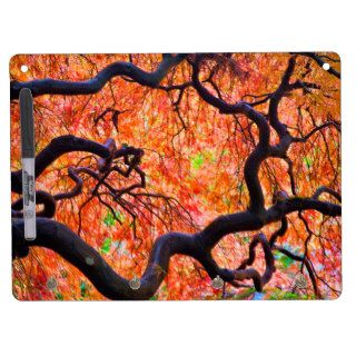 Autumn Tree of Life Gaia Earth Axis Pagan Wiccan Dry Erase Whiteboards