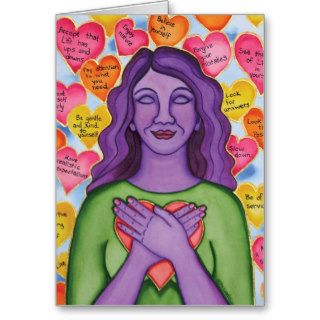 Expressions of self love card