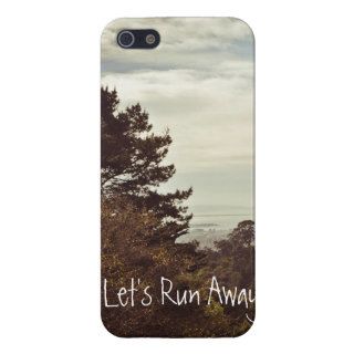 Let's Run Away iPhone 5 Case.