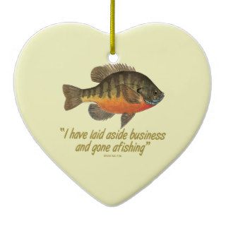 Bream Fishing Ornaments