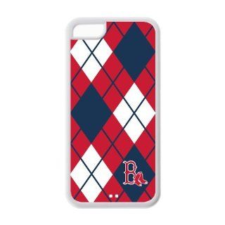 Custom Boston Red Sox Back Cover Case for iPhone 5C LLCC 311 Cell Phones & Accessories
