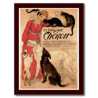 Clinique Cheron Postcards