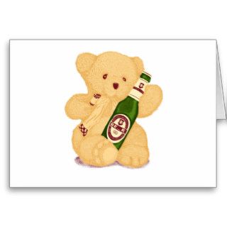 Bear or Beer? Greeting Card