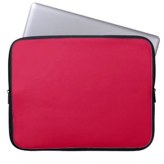 Razzmatazz Red Color Laptop Sleeve Electronics Bag