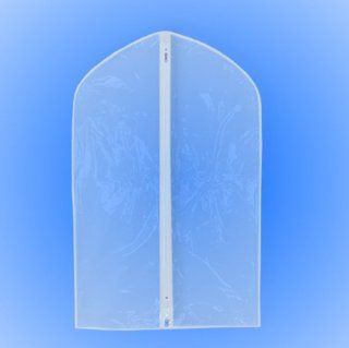 Small Crystal Clear Showerproof GARMENT COVER GARMENT BAG for CHILDREN'S CLOTHES   30" length x 20" width (76 X 50cm) approx. (1 Cover)  