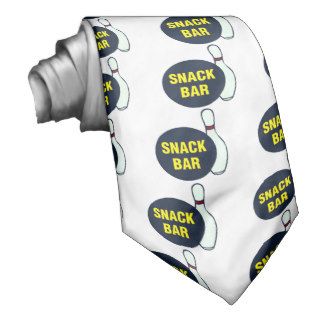 Snack Bar (Bowling) Tie
