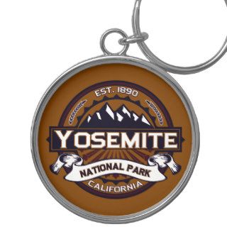 Yosemite National Park Logo Key Chains