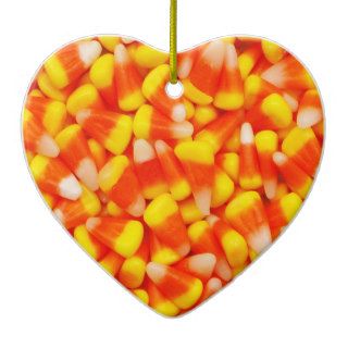 Candy Corn & Jelly Beans (See Both Sides) Ornament