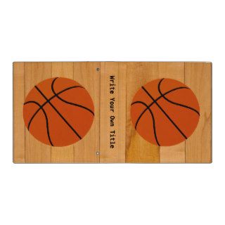 Basketball 3 Ring Binders