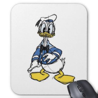 Vintage Donald Duck Sketch Mouse Pads