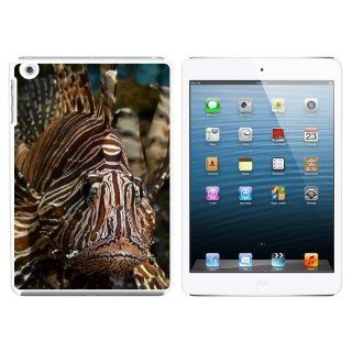 Lionfish   Lion Fish Snap On Hard Protective Case for Apple iPad Mini   White Computers & Accessories