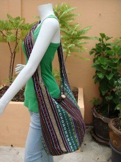 Thai Hippie Handmade Hobo Cross body Sling Shoulder Bag (Multi color) From Thailand 