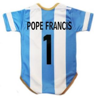 Argentina Home POPE FRANCIS #1 Baby Suit 0 9 months Clothing