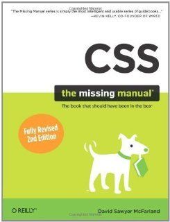 CSS The Missing Manual by McFarland, David Sawyer 2nd (second) Edition [Paperback(2009)] Books