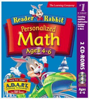 Reader Rabbit's Math Ages 4   6 Software