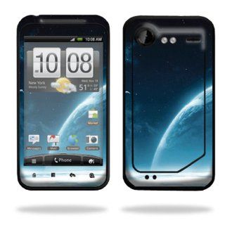 Protective Vinyl Skin Decal Cover for HTC Incredible S Cell Phone AT&T Sticker Skins   Outer Space Cell Phones & Accessories