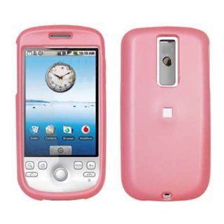 Hard Plastic Snap on Cover Fits HTC myTouch 3G, myTouch 3G (3.5mm jack), myTouch 3G (Fender), G2 Google Solid Pink (Rubberized) T Mobile (does NOT fit HTC myTouch 3G Slide or HTC Mytouch 4G or HTC Mytouch 4G Slide) Cell Phones & Accessories