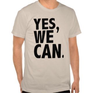 Yes We Can Barack Obama Shirt