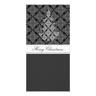 2013 Ornate Luxury  Christmas Tree Customized Photo Card