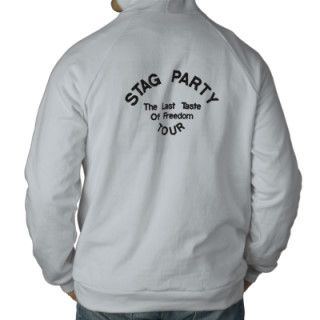 Stag Party Embroidered Hoody