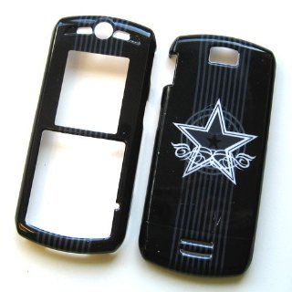 Motorola SLVR L7c Snap On Protector Hard Case Image Cover Star 85 Cell Phones & Accessories