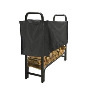 Pleasant Hearth 4 ft. Polyester Half Length Firewood Rack Cover LC6 4SC