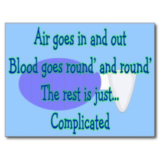 Air Goes and OutThe Rest is Complicated Post Cards