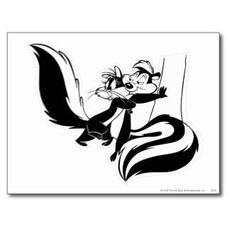 Pepe Le Pew and Penelope 2 Post Card
