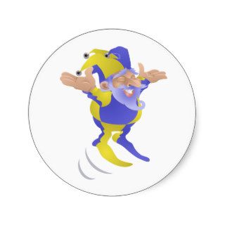 Funny Jester Stickers