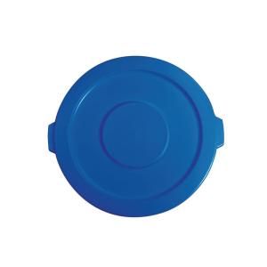 Rubbermaid Commercial Products BRUTE Blue Lid for 32 gal. Trash Containers FG 2631 BLU