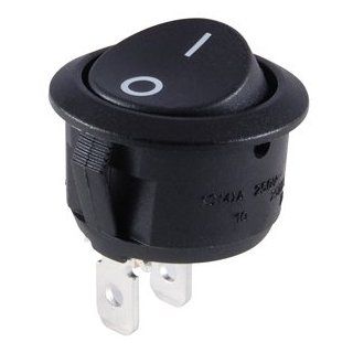 NTE On None On Rocker 10A SP 18.2mm Mount Switch   Wall Light Switches  