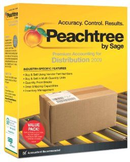 Peachtree Premium Accounting for Distribution 2009 Multi User Value Pack Software