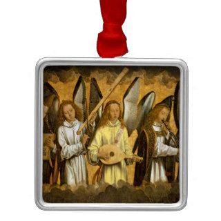 Five Angels Playing Musical Instruments Christmas Ornament