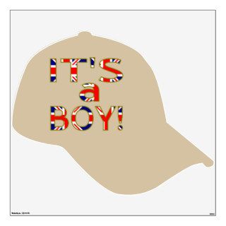 It's a Boy Royal Baby Room Decal