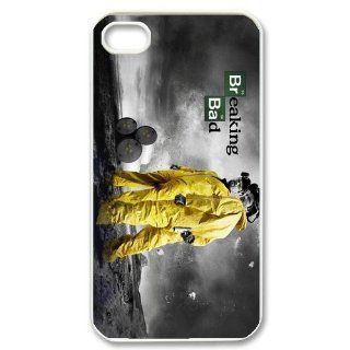 Breaking Bad Custom Case for iPhone 4 4S, Bryan Cranston VICustom iPhone Protective Cover(Black&White)   Retail Packaging Cell Phones & Accessories