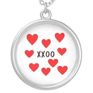 Hugs and Kisses Personalized Necklace