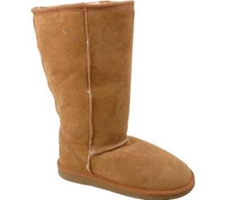 MINNETONKA Easton Tall Womens Sheepskin Leather Warm Lined Boots Shoes Shoes