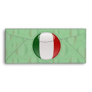 Italy Bubble Flag Envelope
