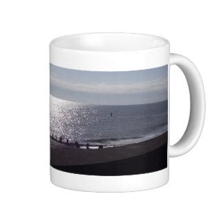 Withernsea beach mug