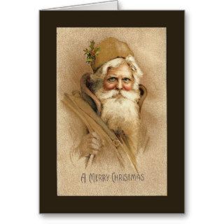 Vintage Christmas Santa Claus Greeting Cards