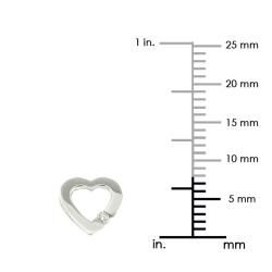 10k Gold Diamond Accent Heart Necklace Diamond Necklaces