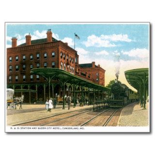 Cumberland Maryland MD Post Cards