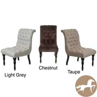 Christopher Knight Home Euro Tufted Light Fabric Chair Christopher Knight Home Dining Chairs