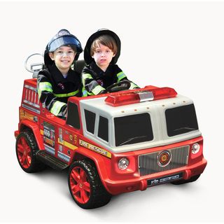 Fire Engine Two Seater (New Style) Powered Riding Toys