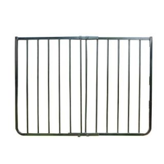 Cardinal Gates 30 in. H x 27 in. to 42.5 in. W x 2 in. D Stairway Special Outdoor Safety Gate in Black SS30BK ODP