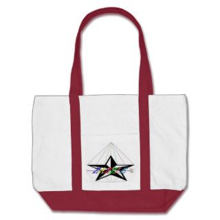 Zazzle Nautical Star Lasers Logo Handbag