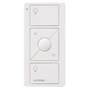 Lutron Pico Remote Control for Caseta Wireless Dimmers  White PJ2 3BRL WH L01R