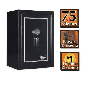 Cannon Home Guard Series 5 Gun 34 in. H x 20 in. W x 19 in. D Hammertone Black Fire Safe with 2 Adjustable Shelves H8 H1HEC 13